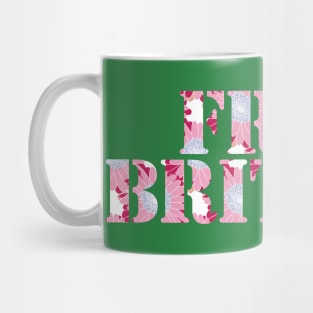 Free Britney Typography Mug